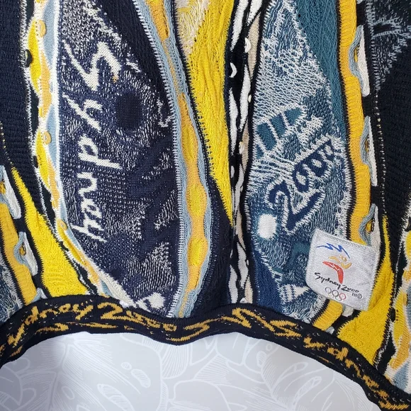 Vintage COOGI Sweater Millennium Collection Sydney Olympics - Picture 4 of 7